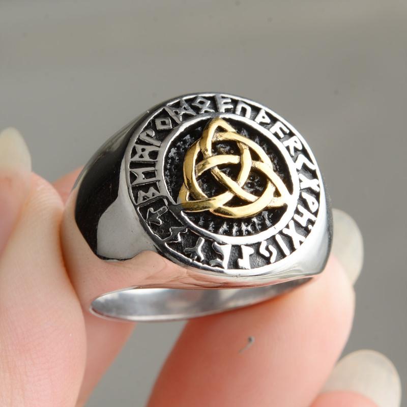 VIKING RING - STAINLESS STEEL