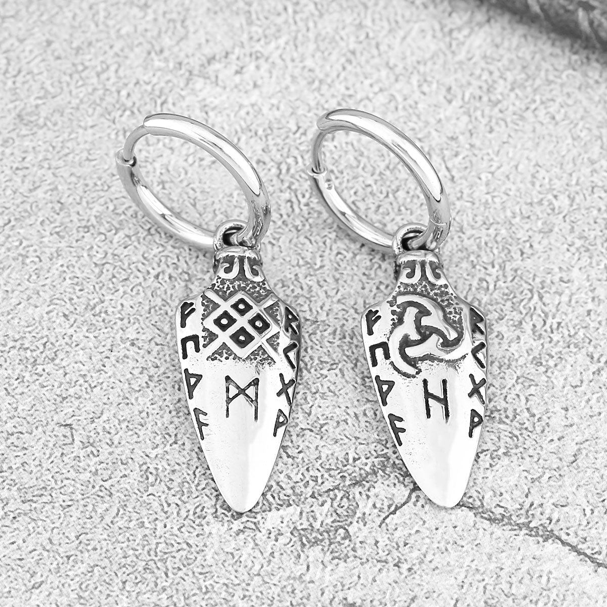 EARRINGS ARROW - STAINLESS STEEL