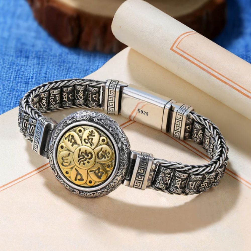 PRAYER WHEEL 6-MANTRA BRACELET