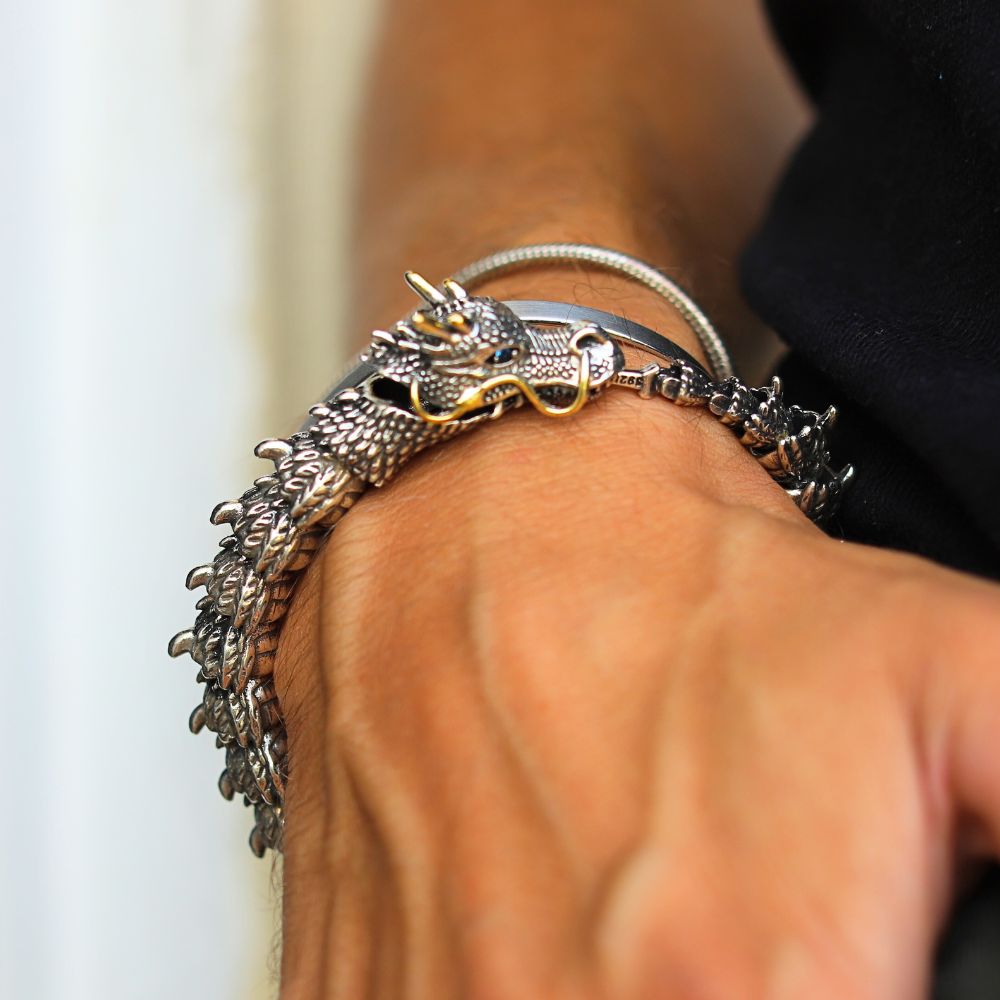 DRAGON BRACELET - STAINLESS STEEL